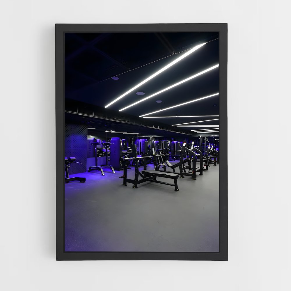 Poster Gym de Énergie – affiche Compétitions de gymnastique (vue 2)